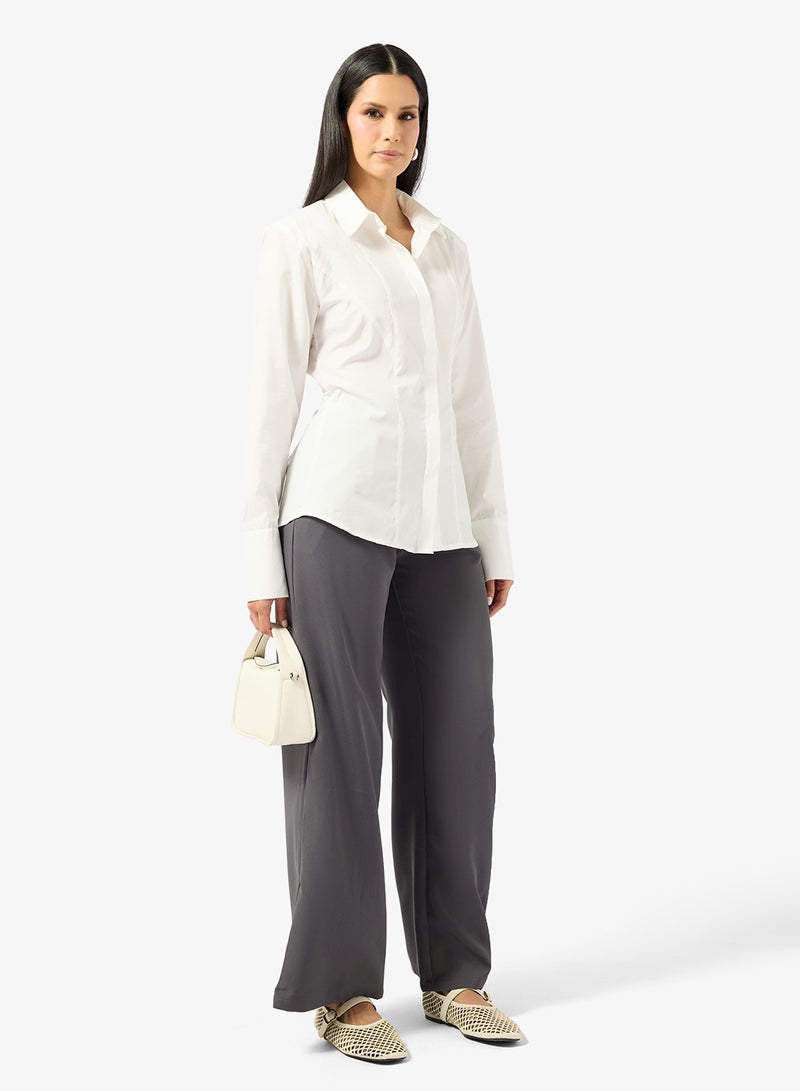 ELLA Wide Leg Trouser - Image 2